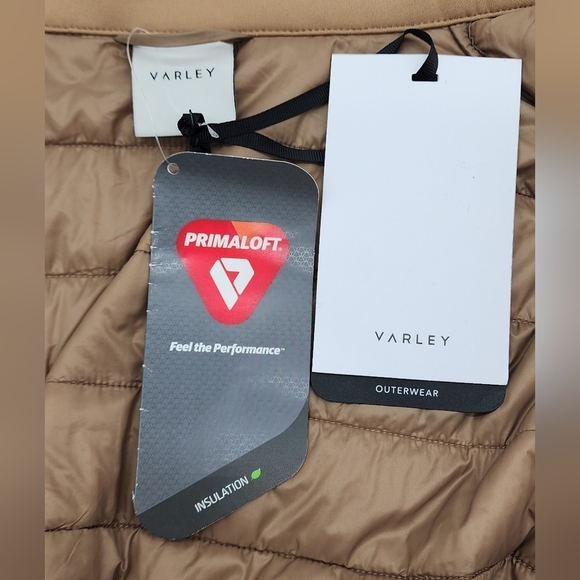 VARLEY Balfern Quilted Lightweight Insulated Jacket Women's Size XS Desert Sand - Picture 7 of 10